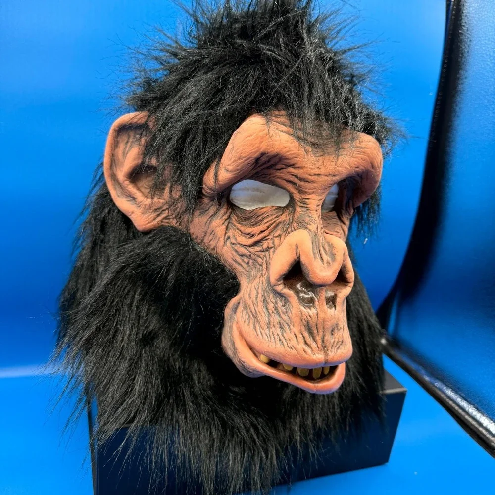 Zagone Studios Handmade Chimpanzee Mask for Carnival Halloween &‎ Theme Parties